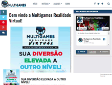Tablet Screenshot of multigames.com.br